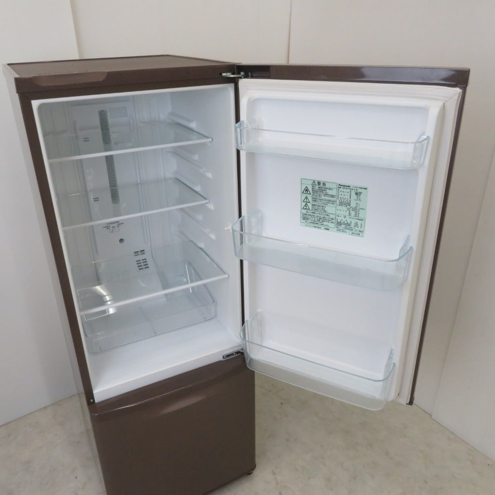 Panasonic パナソニック 冷蔵庫 168L 2ドア NR-B178W-T マホガニー