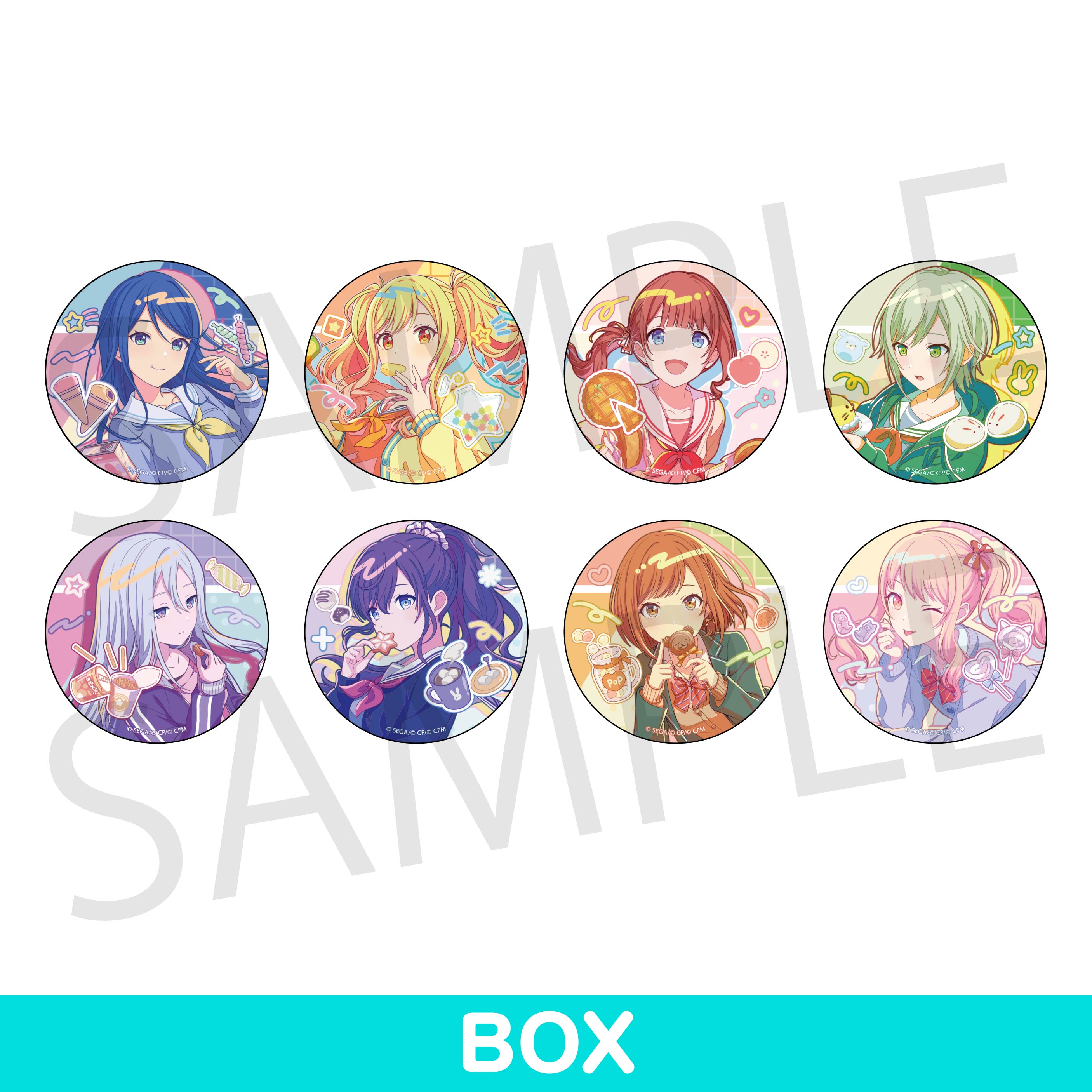 プロセカ」Anniversary/Birthdayイラスト2023-2024グッズ発売決定