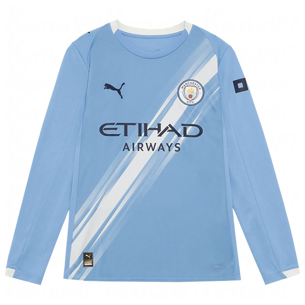マンチェスターシティ 25-26 ホーム 長袖レプリカユニフォーム