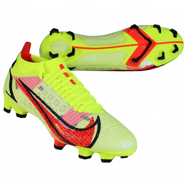 マーキュリアル ヴェイパー 14 PRO FG ボルト×ブライトクリムゾン