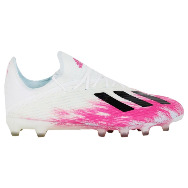 エックス 19.1 AG フットウェアホワイト×ショックピンク | ゲキサカFC