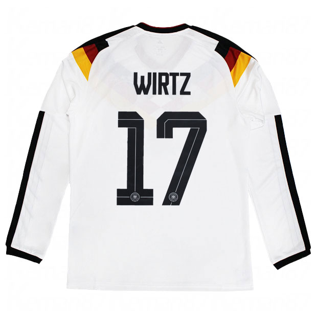 ドイツ代表 2026 ホーム 長袖レプリカユニフォーム 17.フロリアン