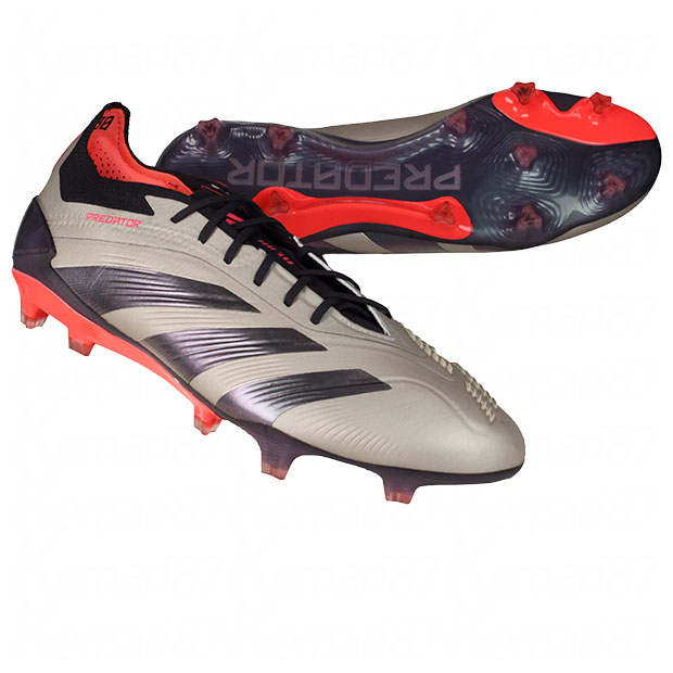 プレデター ELITE FG プラチナメタリック×オーロラブラック | ゲキサカ