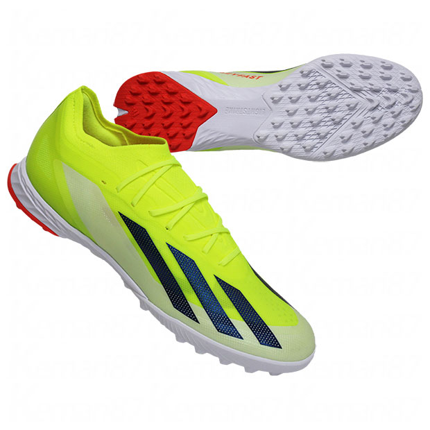 エックス クレイジーファスト ELITE TF チームソーラーイエロー×コア