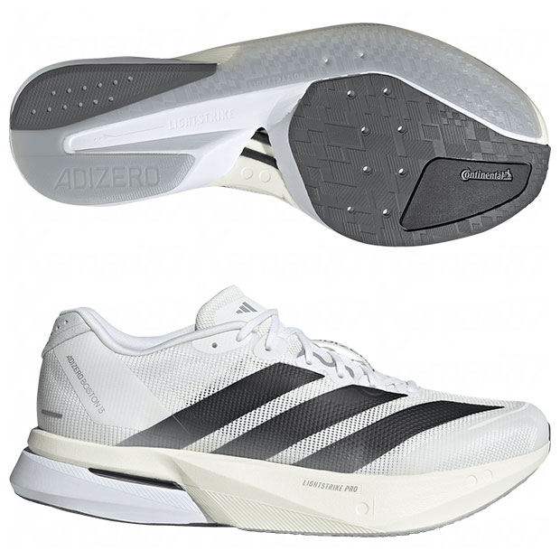 アディゼロ ボストン 13 M クラウドホワイト×コアブラック | ゲキサカ