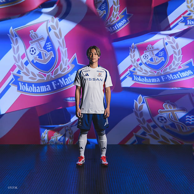 横浜F・マリノス 2025 アウェイ 半袖オーセンティックユニフォーム 14