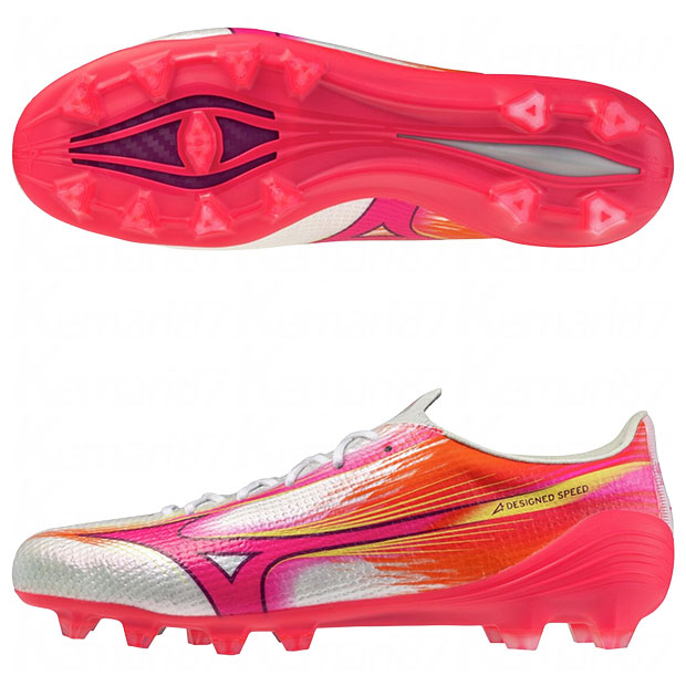 ミズノアルファ 3 JAPAN ホワイト×ピンク | ゲキサカFCストア