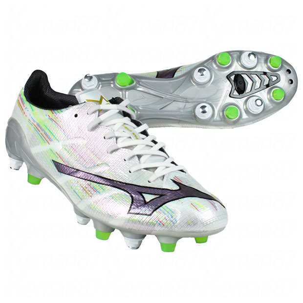 ミズノアルファ 2 JAPAN MIX ホワイト×シルバーイリディセント