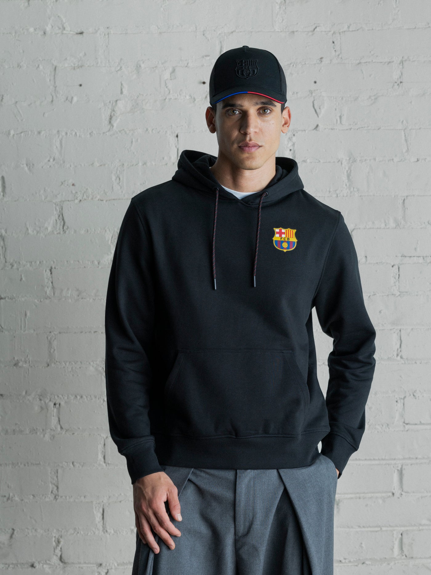 FC Barcelona Black Trencadis Hoodie – Barça Official Store