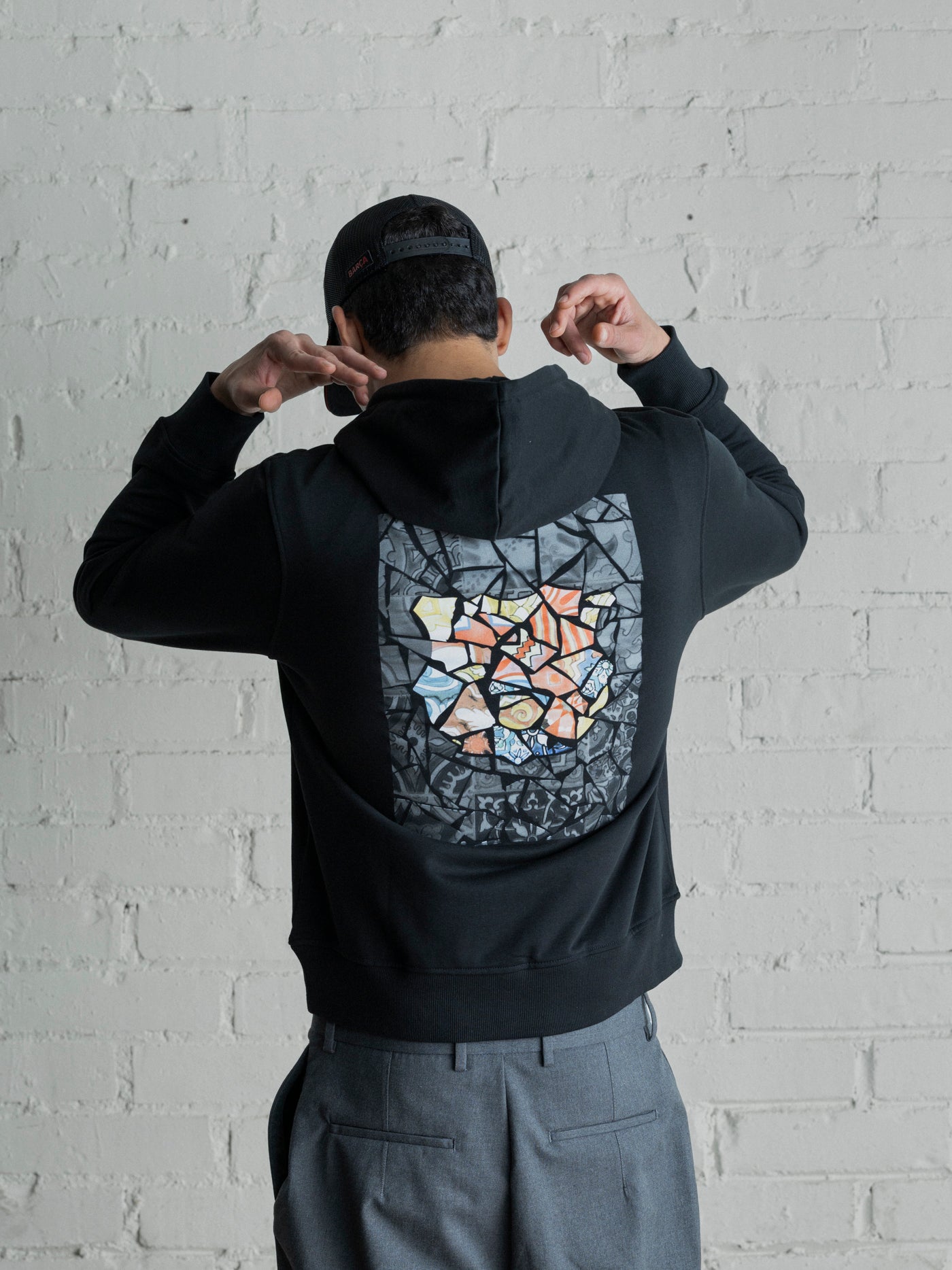 FC Barcelona Black Trencadis Hoodie – Barça Official Store