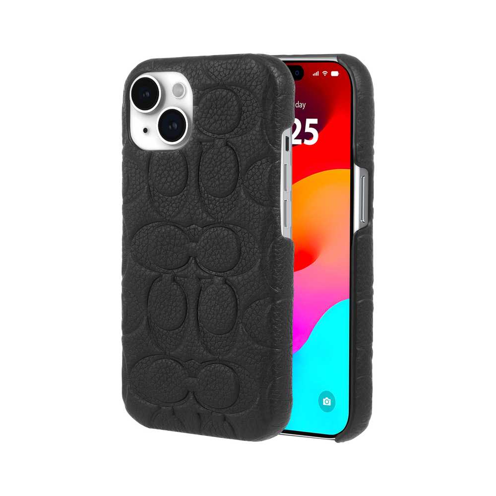 コーチ】レキシー レザー iPhone16ケース ブラックマルチ コーチ