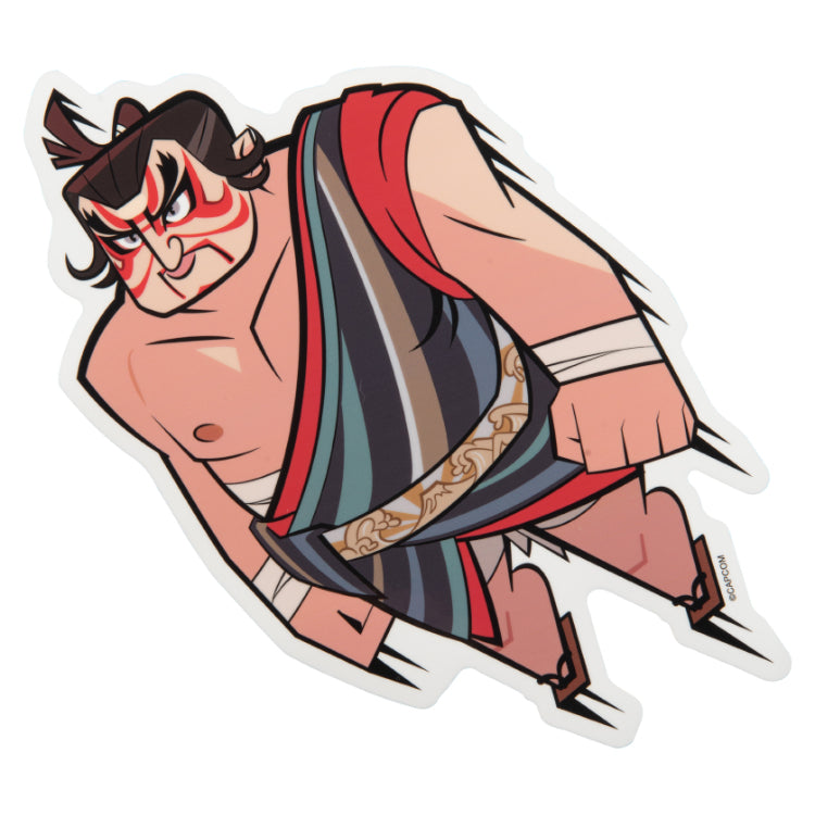 全12種】ストリートファイター トラベルビッグステッカー 第2弾 縦18cm