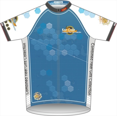 艦これ 駆逐艦 島風 サイクルジャージ 半袖XS 艦隊これくしょん(島風