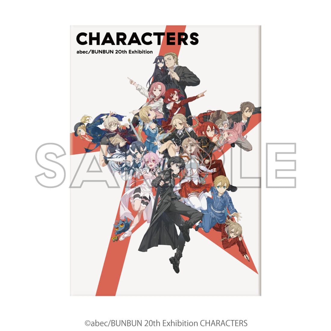 二次受注】abec/BUNBUN 20th Exhibition CHARACTERS 公式図録: グッズ