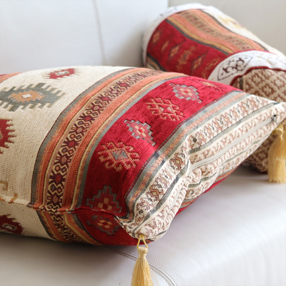 キリムスタイル / クッションカバー 45cm トルコデザイン ベレケット