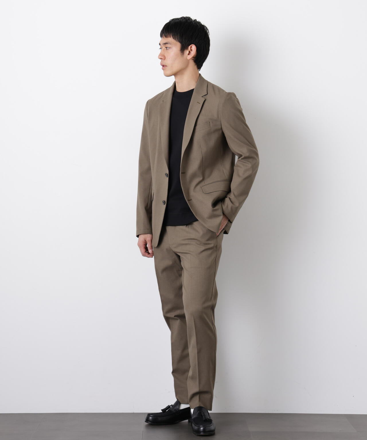 Damerino｣Reflax(R)ドライオックスストレッチセットアップ/吸水速乾