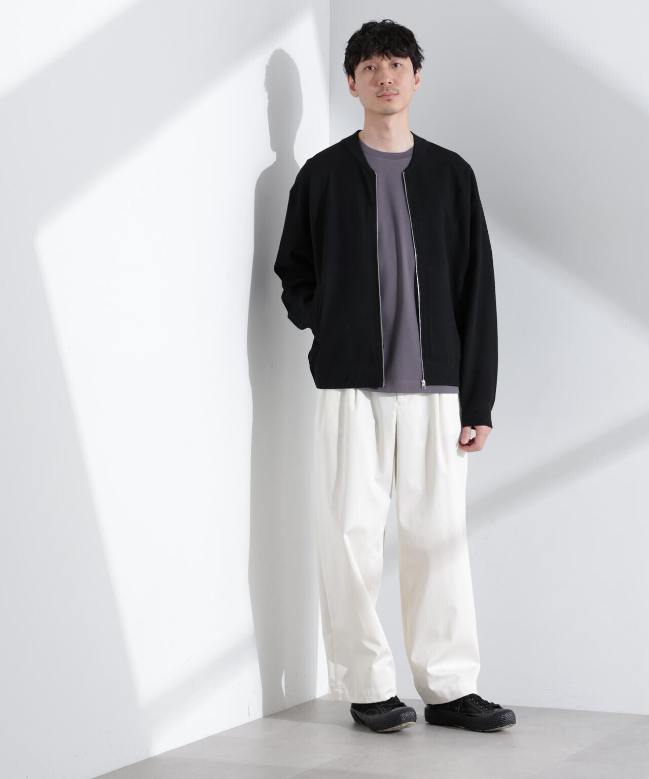 エア ニット ジップ ブルゾン