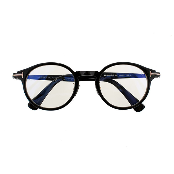 TOM FORD メガネ | 【TOM FORD】 TF6008-D-B 001（ブラック） ブルー