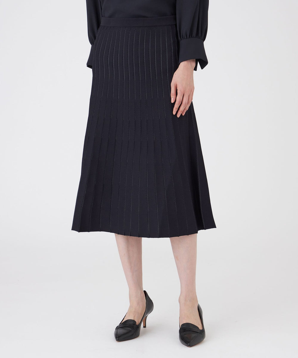 ウォッシャブル】リバーシブルニットスカート(スカート)｜TRANS WORK