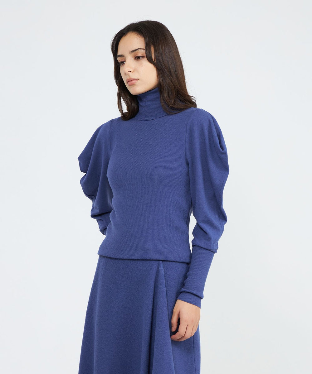 La maglia due】 タートルリブニットプルオーバー(トップス)｜EPOCA