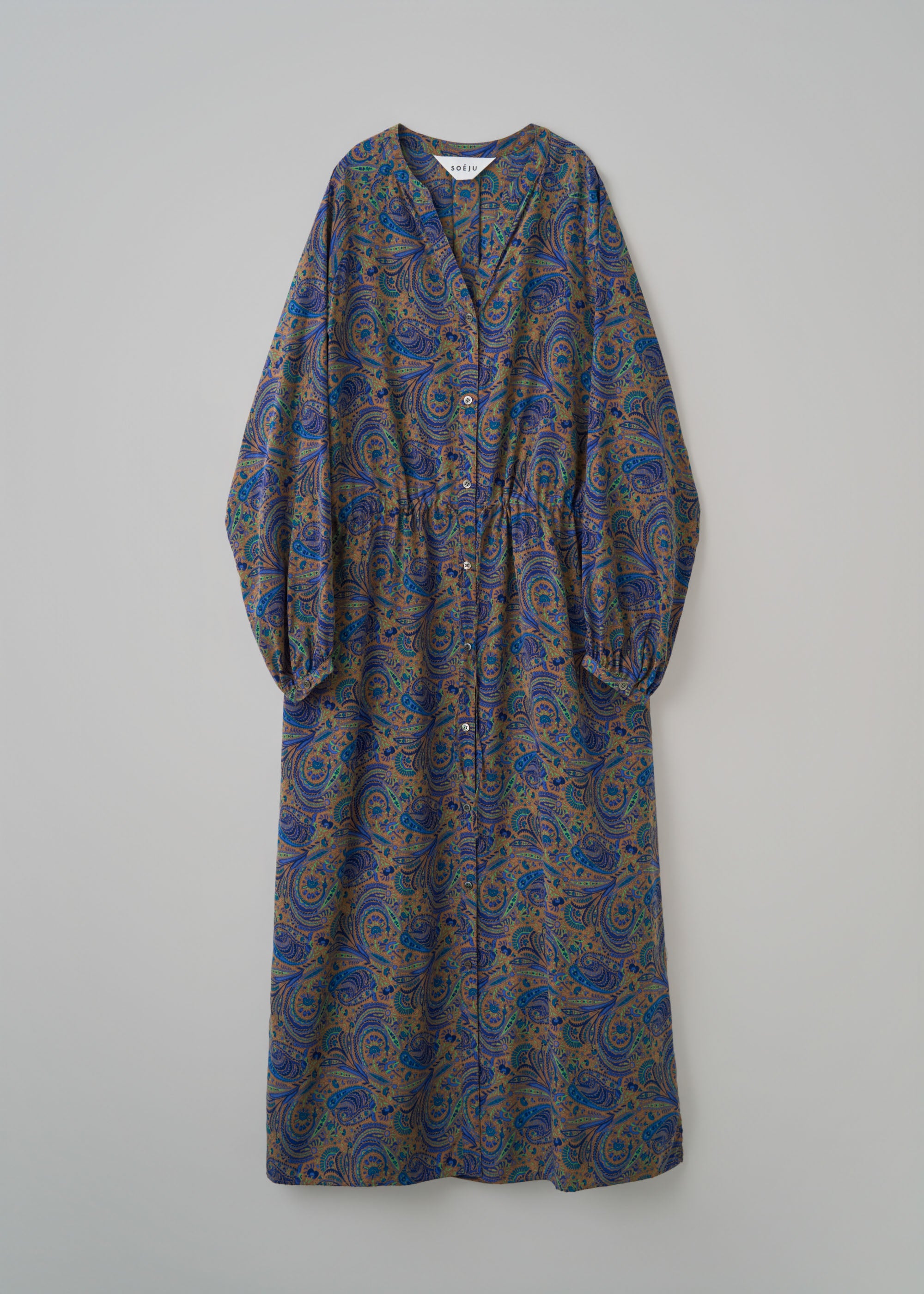 ペイズリー柄ワンピース - SOÉJU online store｜上質な大人の女性の