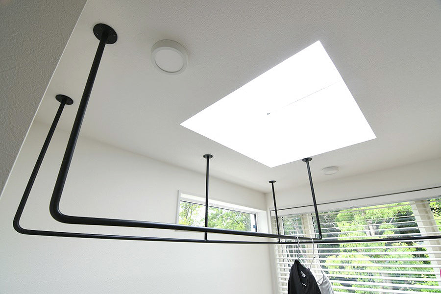 φ16 アイアンバー コ型 即納モデル | アイアン家具通販 SULK