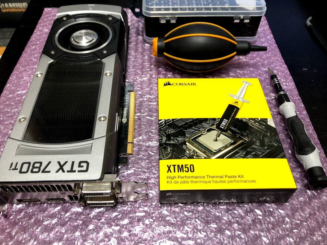 ベンチマーク】中古でGTX780Ti買ってみたので清掃からのレビュー | に