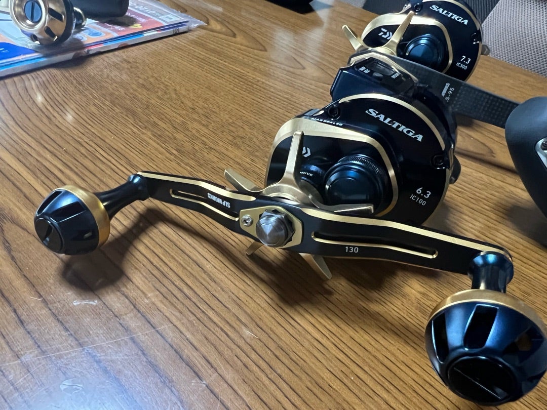 SLP WORKS ハンドルカスタム ソルティガIC編 | ユサンコンのブログ