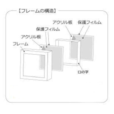 OrangeDeco/KBフレーム A3/FC-438 - 花材通販はなどんやアソシエ