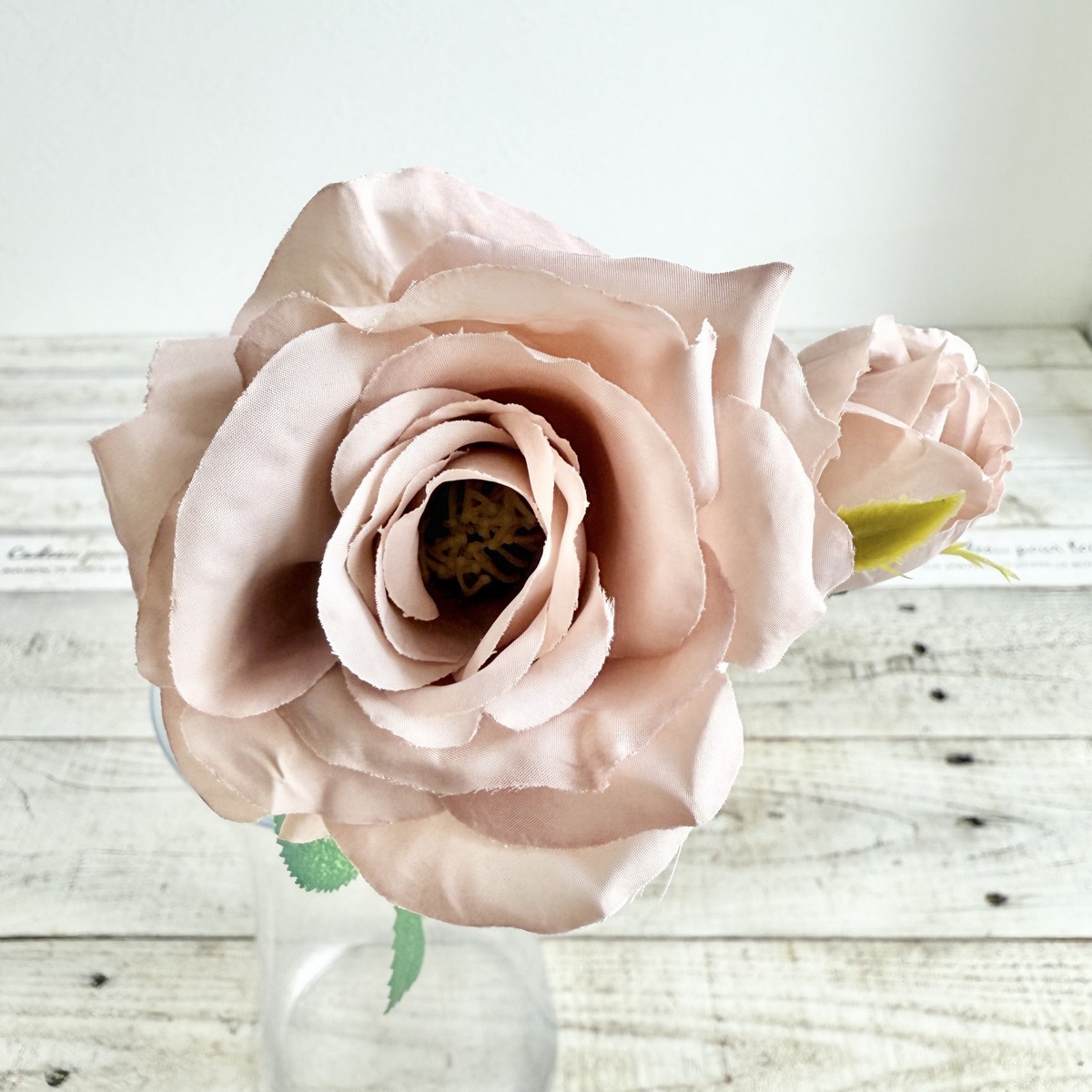 造花】YDM/コンフォートエレガントローズ ベージュ/FD-0125BE - 花材