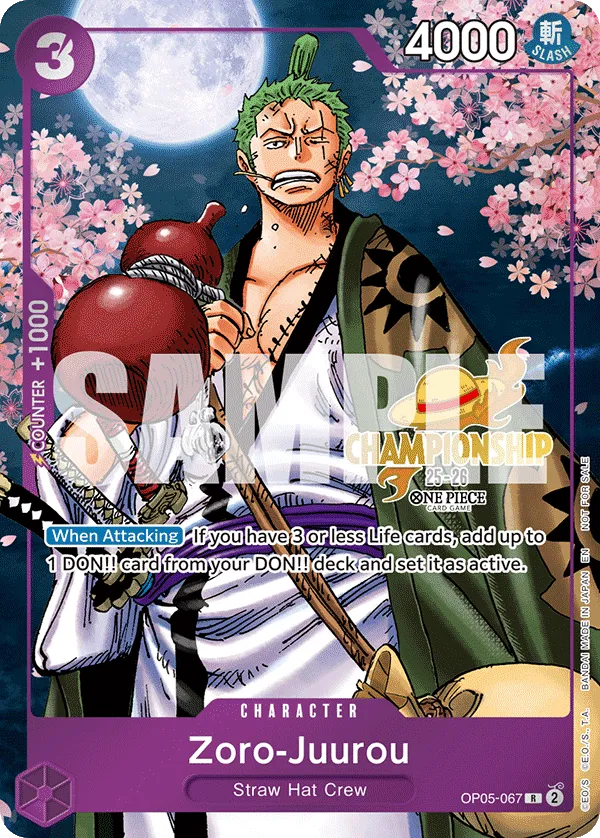 OP05-067 Zoro-Juurou One Piece Card Game Card | One Piece Card Game