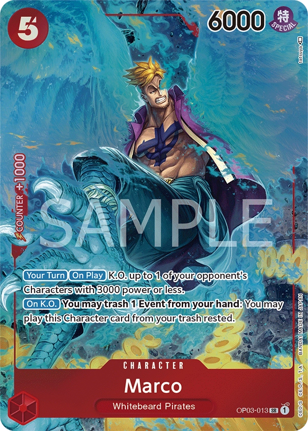 OP03-013_p1 Marco One Piece Card Game Card | One Piece Card Game