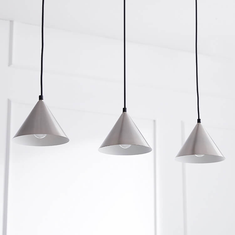 ペンダントライト リビング照明 LED電球対応 スチール [3灯] | 【公式