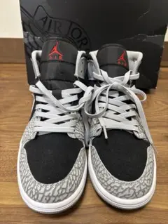 2026年最新】NIKE AIR JORDAN 1 MID elephantの人気アイテム - メルカリ