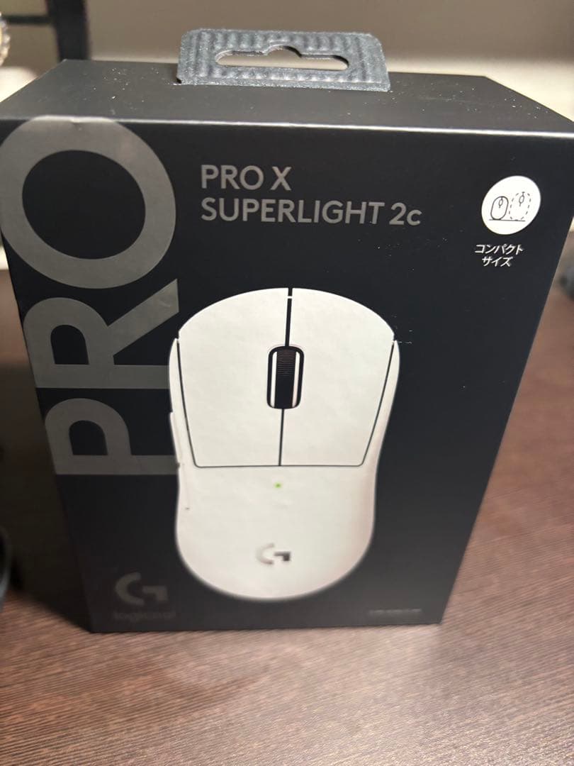 Logitech GPROX SUPERLIGHT 2c ホワイト - メルカリ