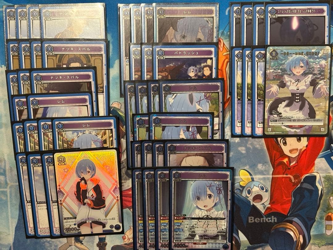 レムスバルデッキ　パラレル有　ユニアリ ユニアリ】＜Re:ゼロ＞青リゼロ「レムスバル」【デッキ紹介】｜佐藤ワンコ