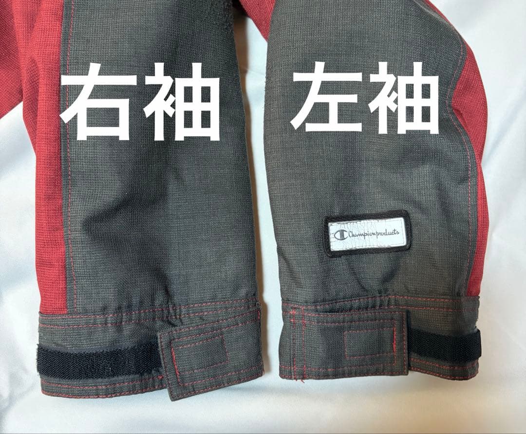 Champion赤/グレー スノーボードジャケット LLサイズ - メルカリ