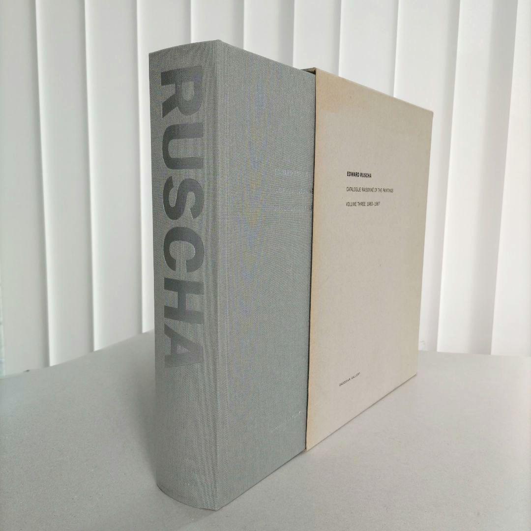 EDWARD RUSCHA /カタログ・レゾネ 絵画 第3巻1983-1988年
