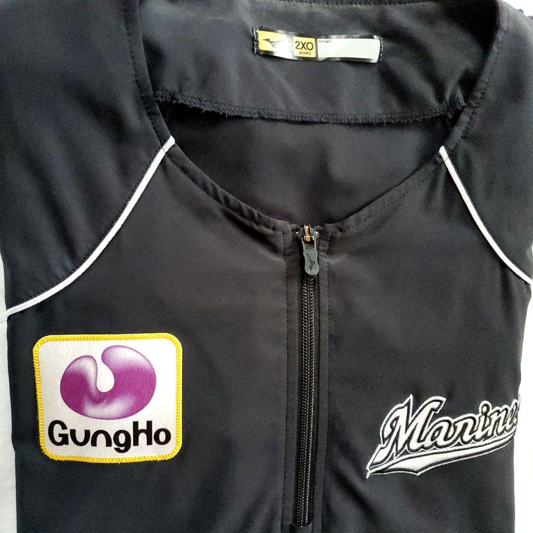 ロッテ ユニフォーム サイン 鳥谷 選手着用 千葉 ロッテマリーンズ