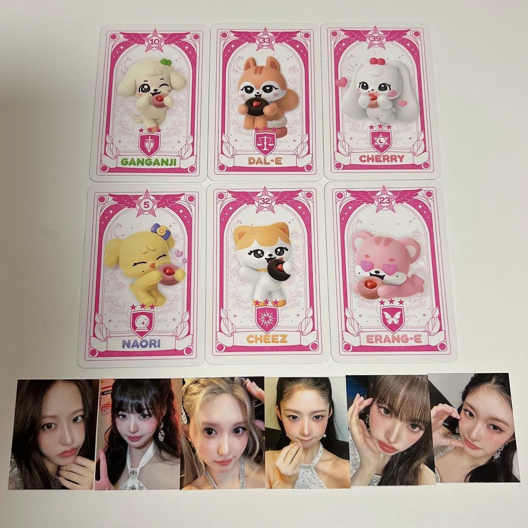 IVE クリスピー クリーム ドーナツ ミニフォト トレカ　セット IVEちゃんがクリスピークリームとコラボ👀ドーナツ買うとロラパの
