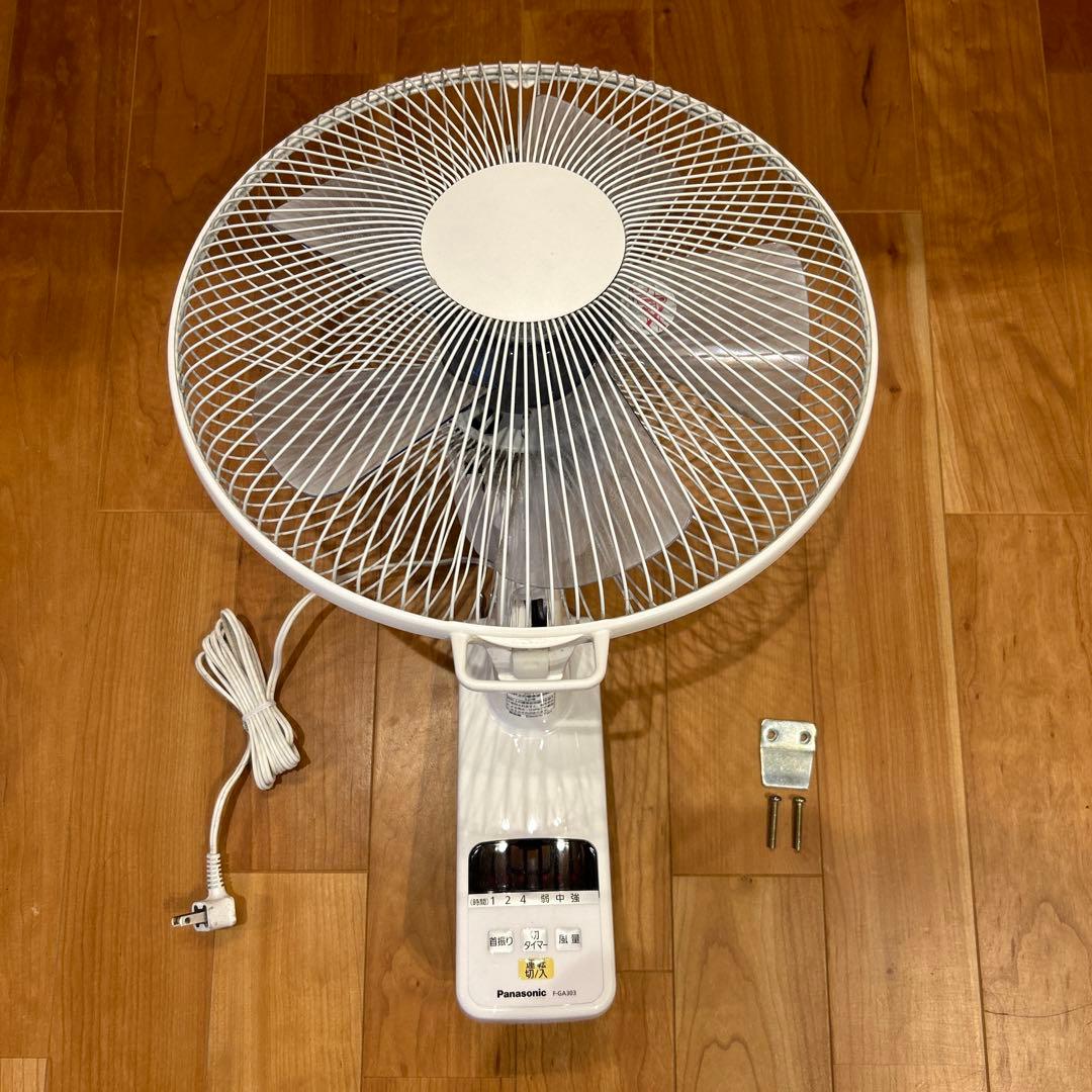 Panasonic パナソニック 壁掛け扇風機 F-GA303 - メルカリ