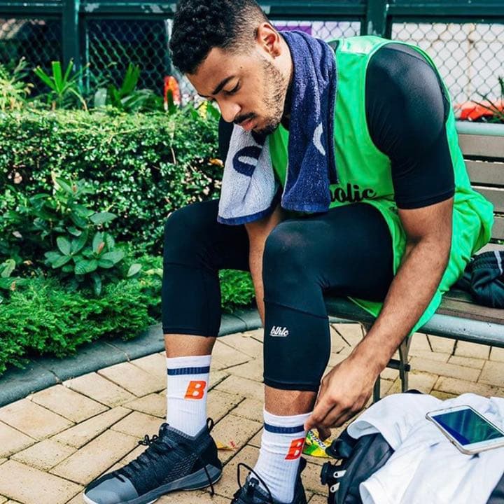 新品】compression 3/4 tights (black) S - メルカリ