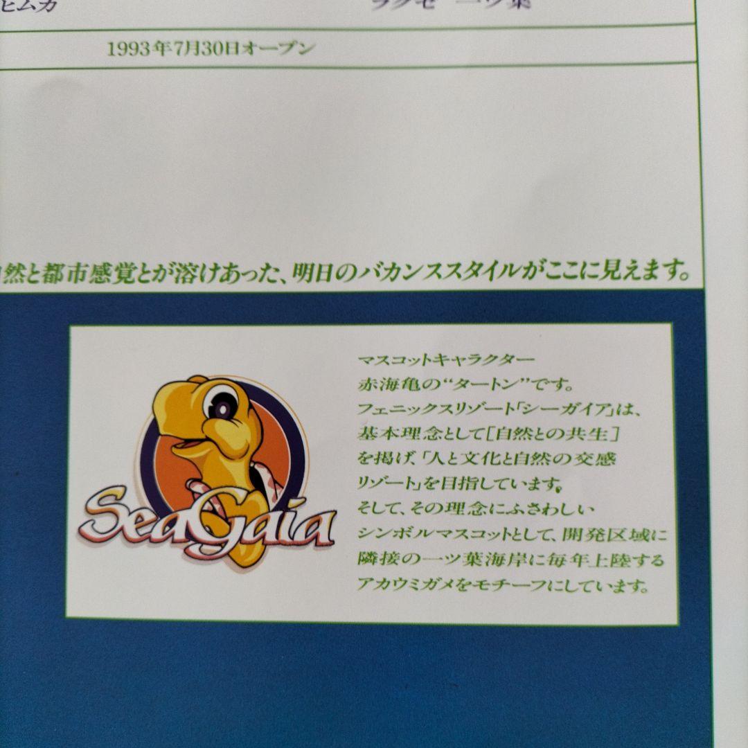 超貴重、レア、キズ無し宮崎シーガイアグランドオープン時の チラシ