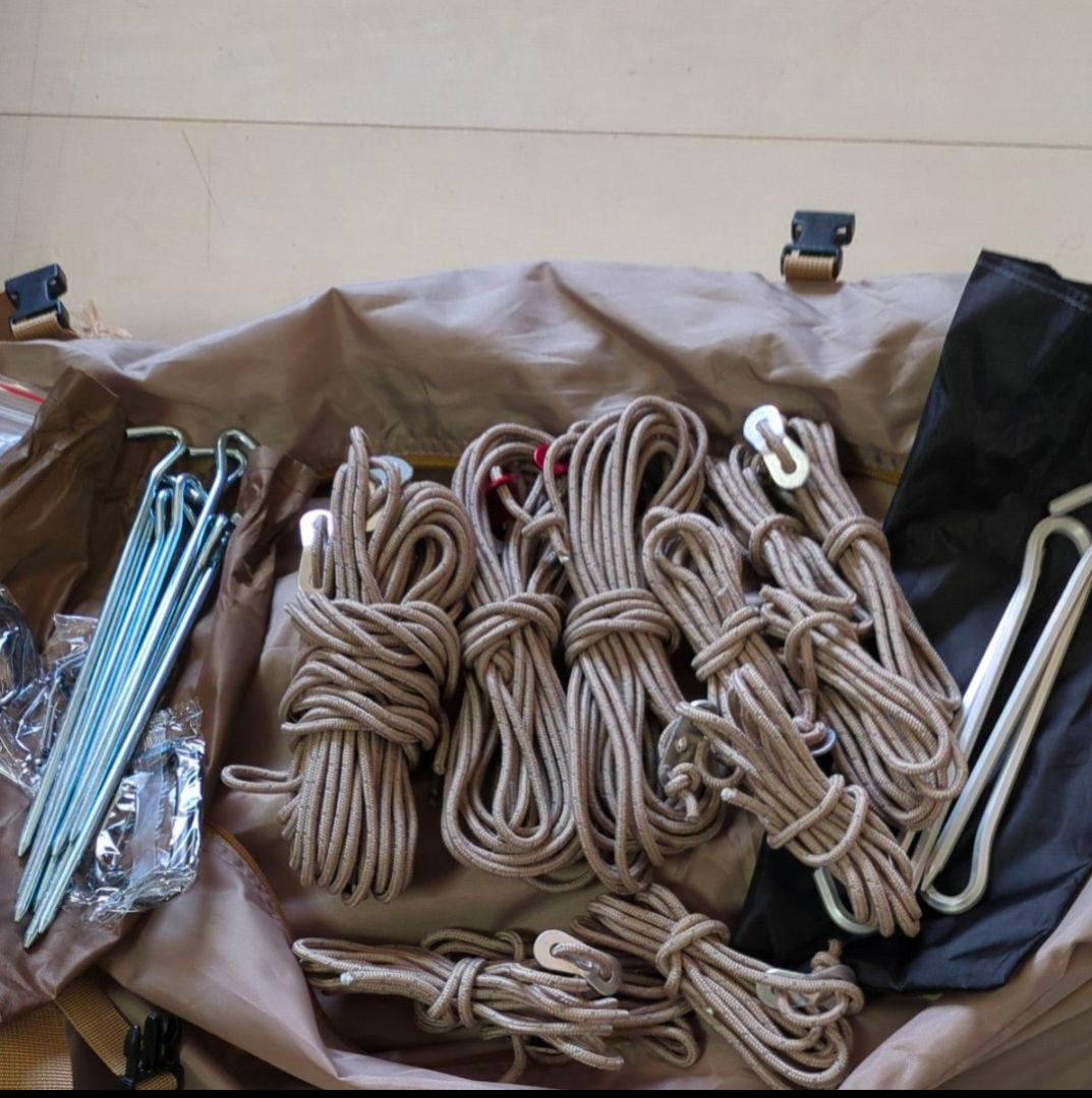 アルペンAOD3テント タープ（タープ未使用）、グランドシートインナー