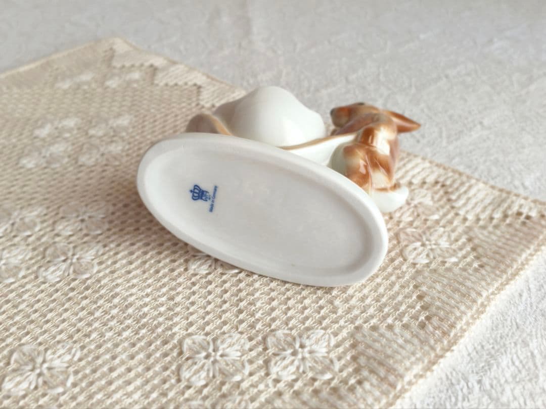 * pottery rabbit ୨୧ * お手伝い上手な ステキなうさぎさん