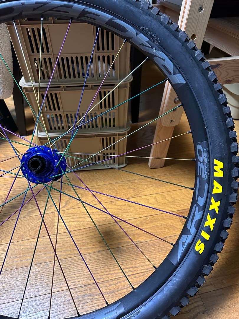 マグ様専用 1/2 CHRIS KING手組みホイール（マレット仕様） - メルカリ