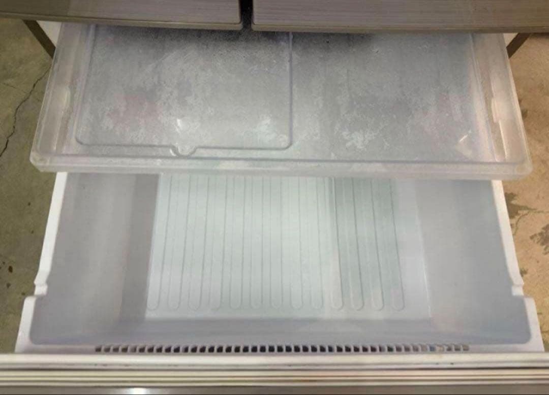 2018年式 455L シャープ 6ドア冷蔵庫 SJ -F462D-S