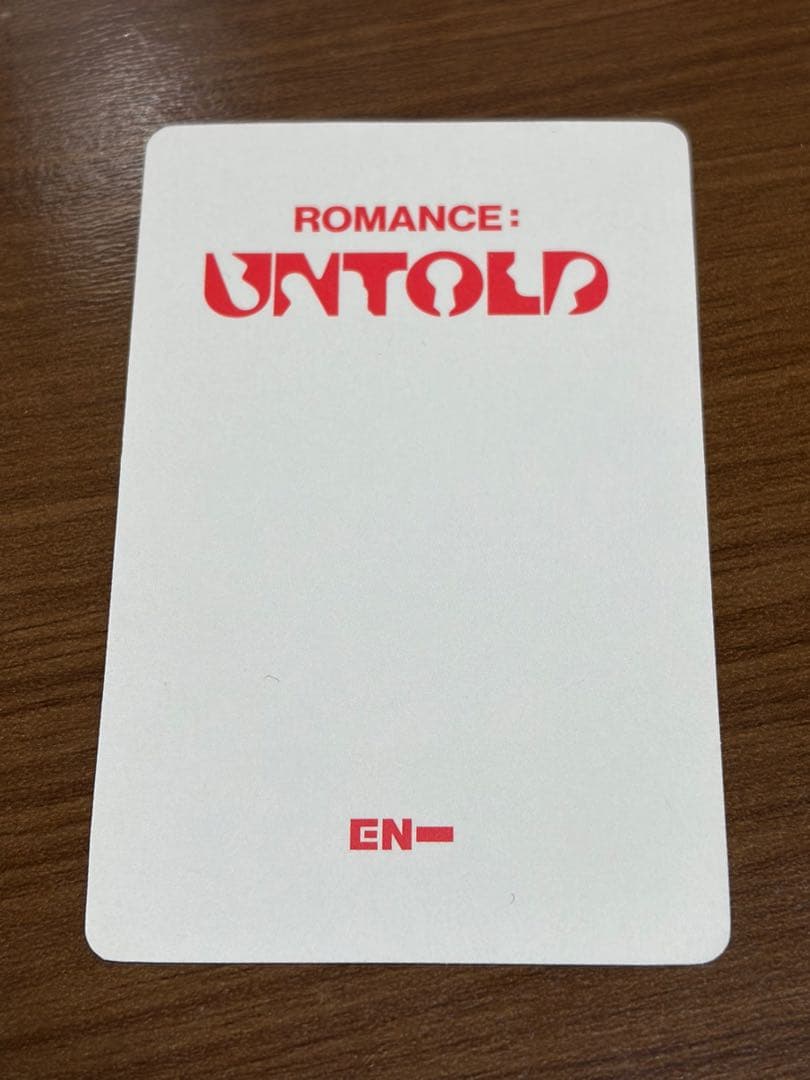 ENHYPEN UNTOLD ユニバ ラキドロ ジョンウォン トレカ - メルカリ