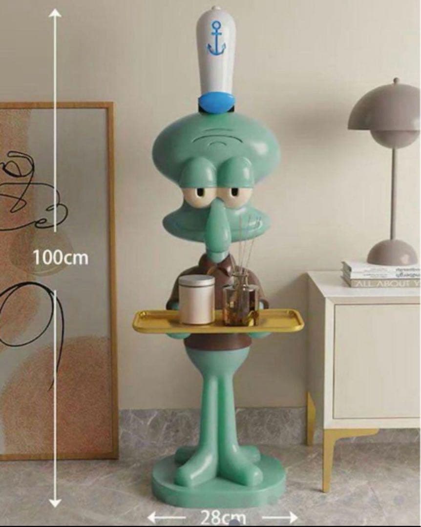 スポンジボブ イカルゴ 置き物 オブジェ - メルカリ