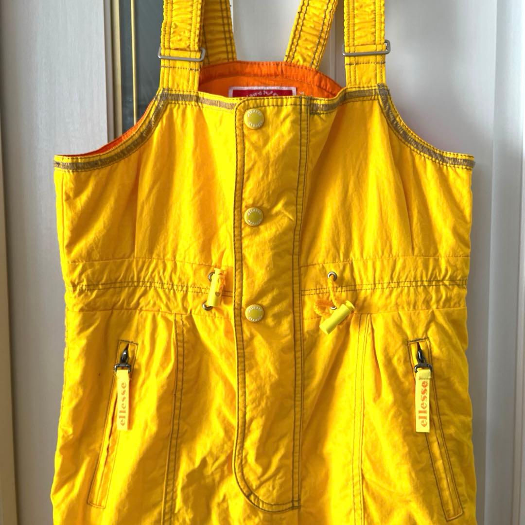 平成レトロ！ビビットカラーが可愛い ellesse エレッセ スキーウェア L